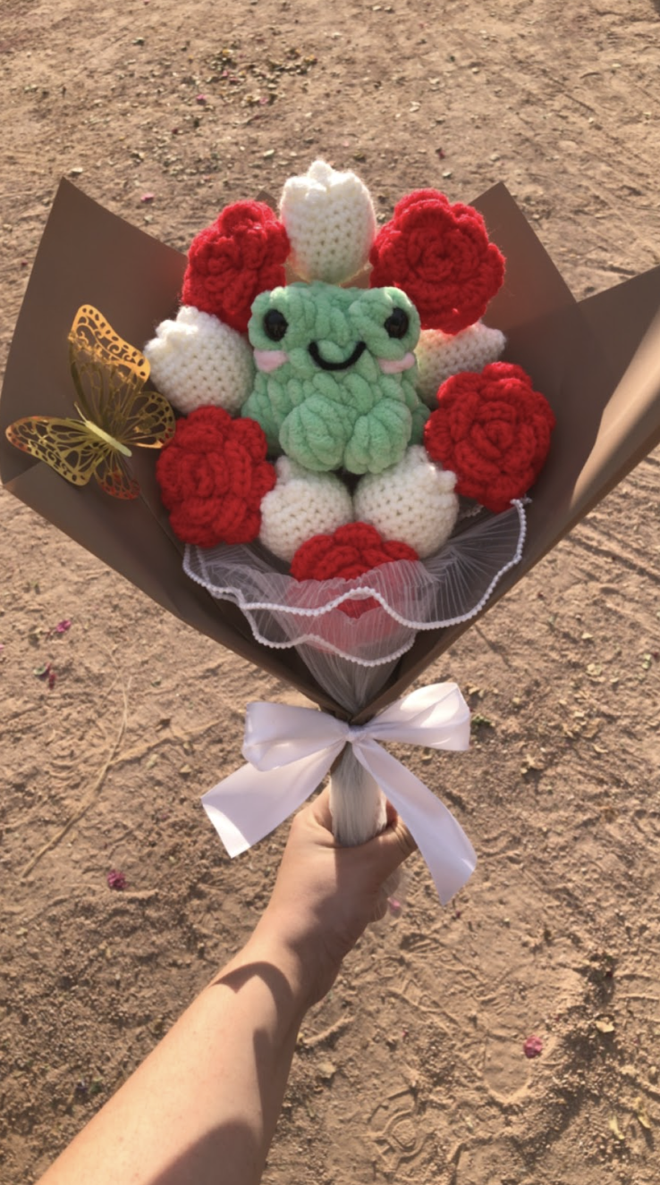 Crochet Assorted Flower Bouquet — STUDENT-MADE at ASU®